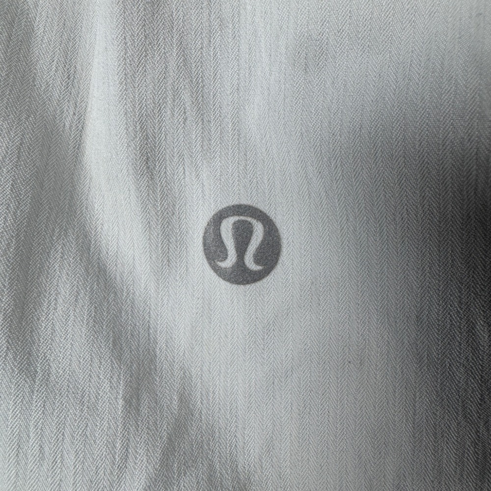 Lululemon Hotty Hot High-Rise Skirt White Gray Size 12 Tennis Running Skort - Picture 8 of 10